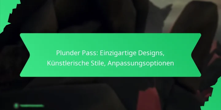 Plunder Pass: Einzigartige Designs, Künstlerische Stile, Anpassungsoptionen