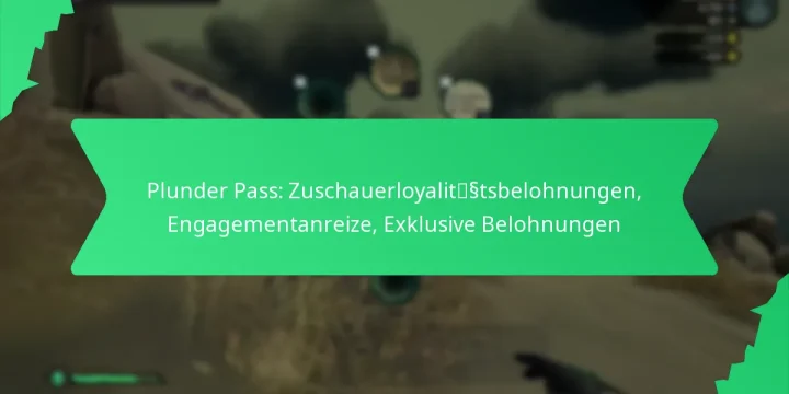 Plunder Pass: Zuschauerloyalitätsbelohnungen, Engagementanreize, Exklusive Belohnungen