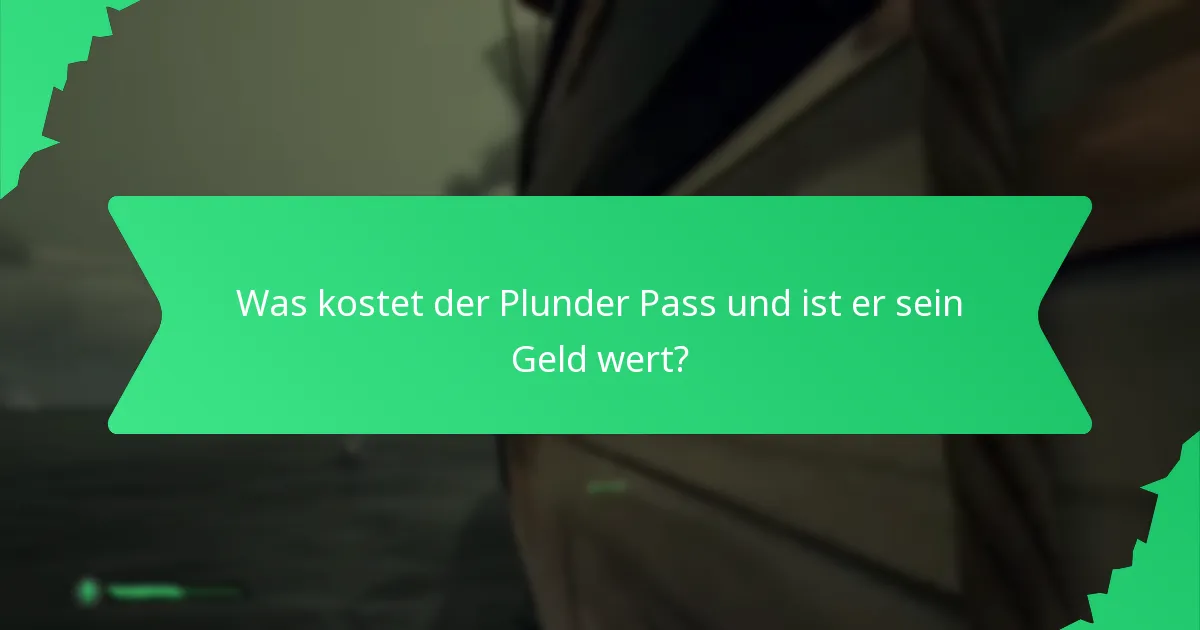 Was sind die ereignisgesteuerten Belohnungen, die mit dem Plunder Pass verbunden sind?
