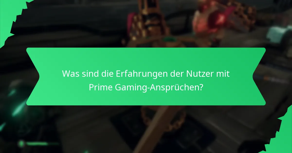 Wie können Nutzer Prime Gaming-Belohnungen beanspruchen?