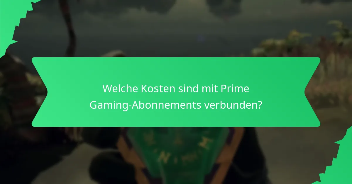 Welche thematischen Accessoires können über Prime Gaming beansprucht werden?