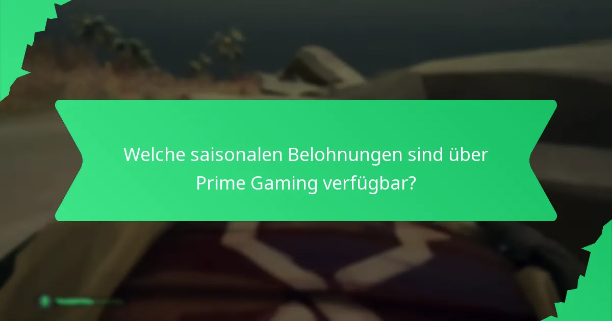 Welche Abonnementboni bietet Prime Gaming an?