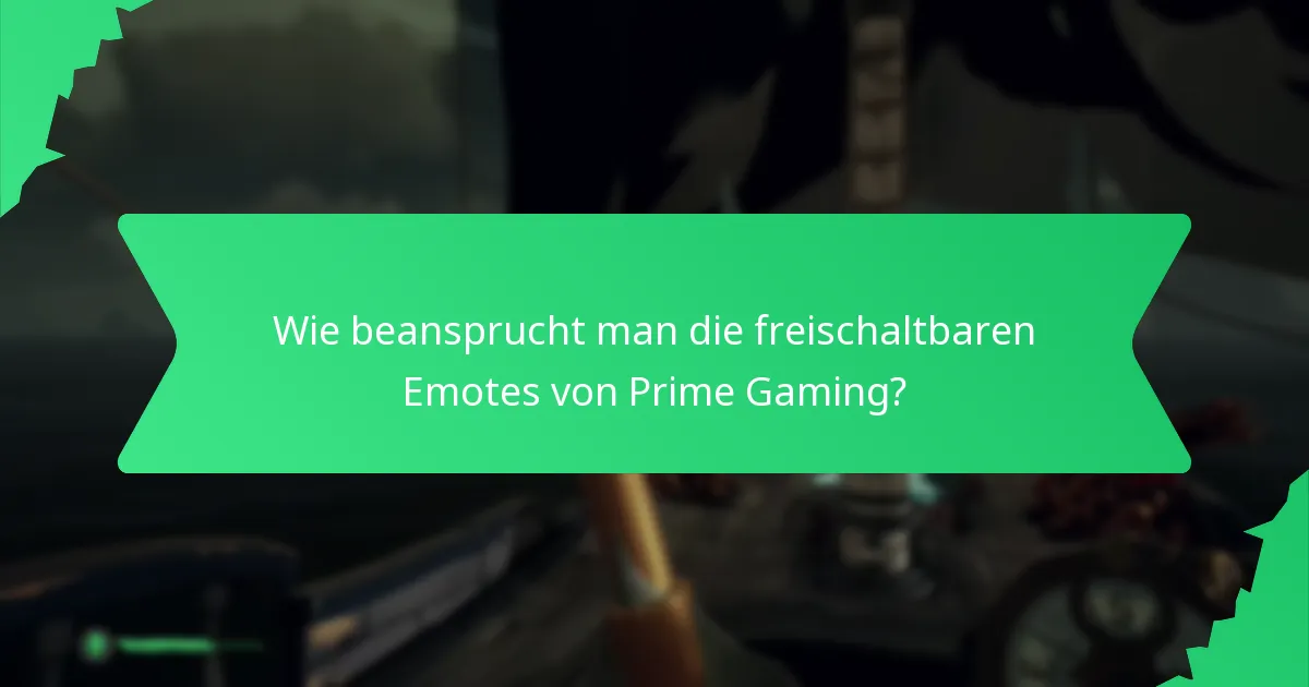Welche visuellen Effekte können mit Prime Gaming freigeschaltet werden?
