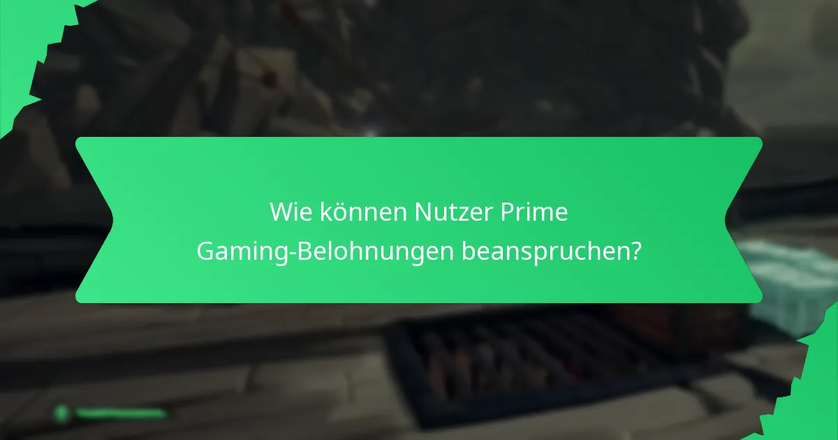 Welche häufigen Fragen haben Nutzer zu Prime Gaming?